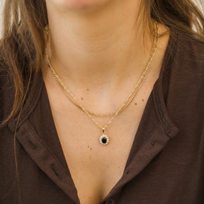 Lady Diana Necklace Black